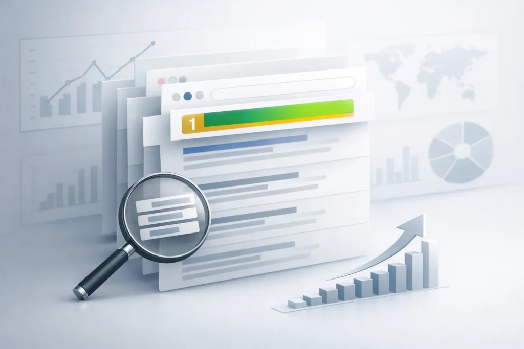 Search engine positioning