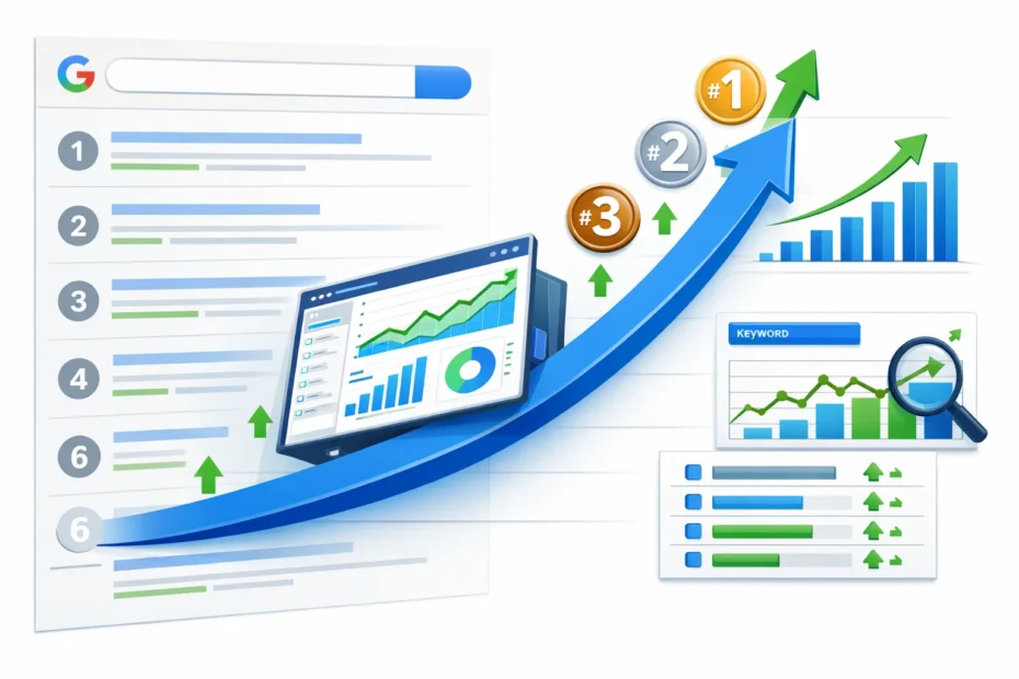 Search engine positioning SEO